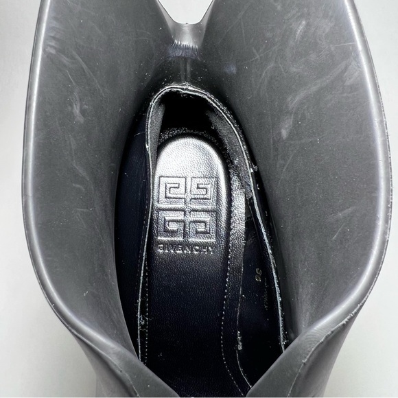 Givenchy Monumental Mallow Wedge Platform Boots in Black - Picture 6 of 7